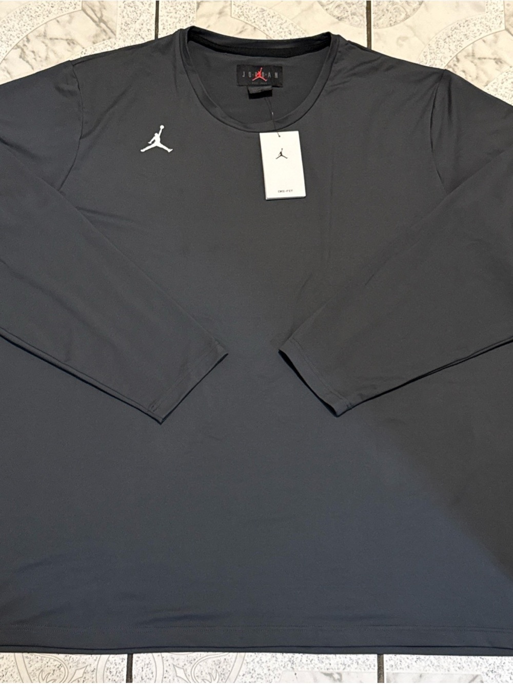 New Air Jordan Team Dri-FIT Long Sleeve Training Top Men’s Size 4XL DQ7901-066